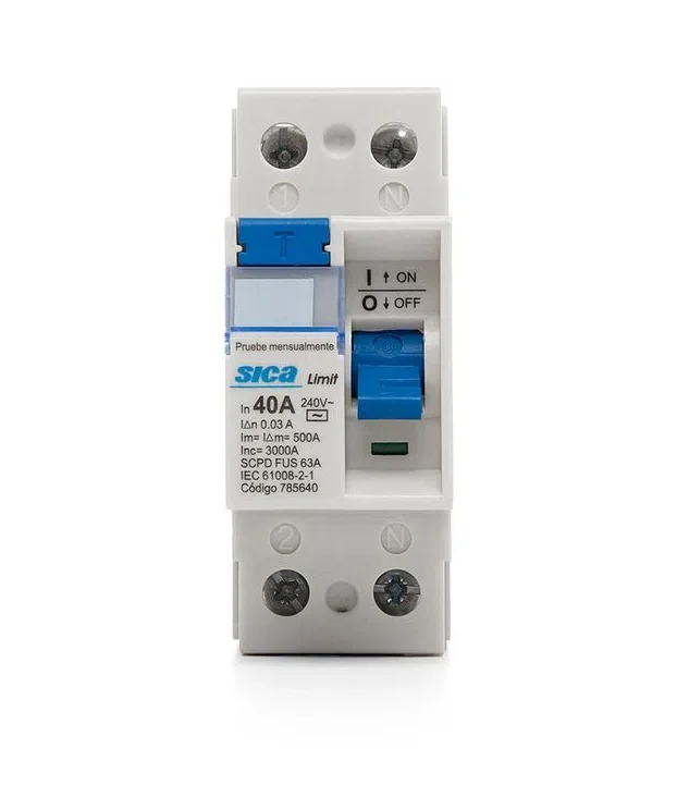 Interruptor diferencial Sica 2×40 a