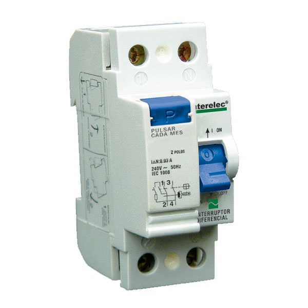 Interruptor diferencial Interelec 2×25 amp