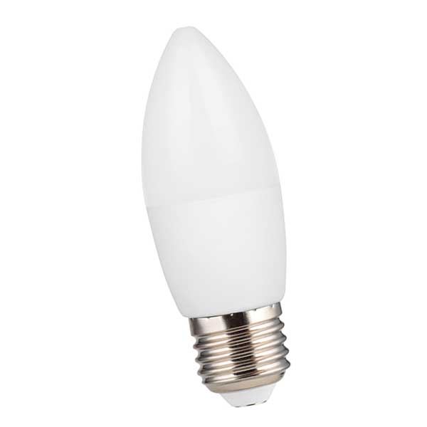 Lampara de led vela 5 w luz fria rosca E-27 – marca Candela