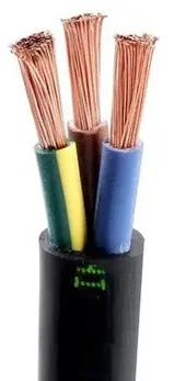 Cable tipo taller color negro 3x10mm por metro