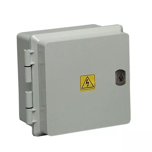 Caja para modulos PRD 550 – tapa gris- 8 modulos – Marca Roker