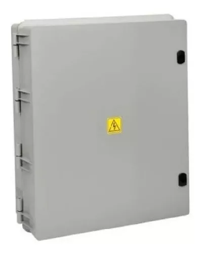 Caja para modulos PRD 554 – tapa gris- 54 modulos- Marca Roker