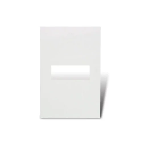 Tapa rectangular 1 modulo Siglo XXI – blanco – marca CAMBRE