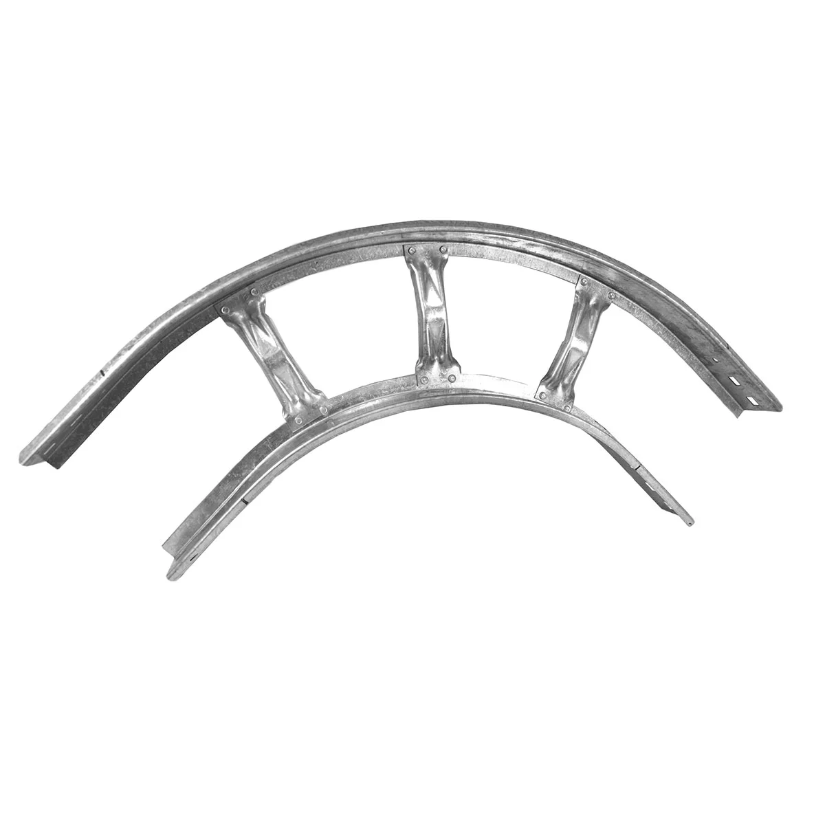 Curva 90 para bandeja escalera 300 mm   – Marca CONFLEX