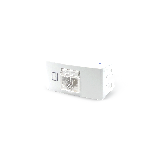 Modulo computación RJ45 blanco- marca KALOP