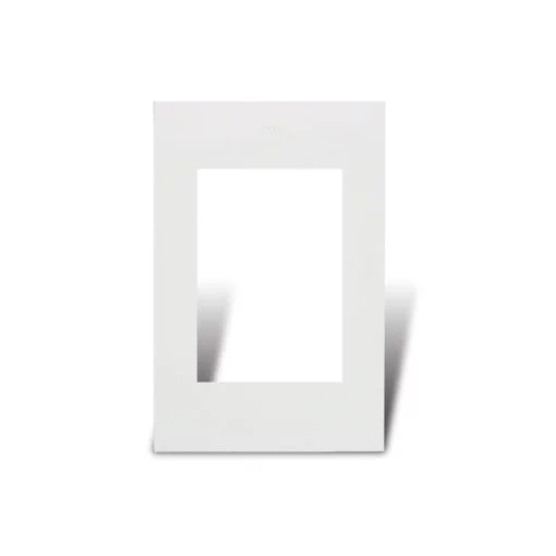 Tapa rectangular 4 modulos Siglo XXI – blanco – marca CAMBRE