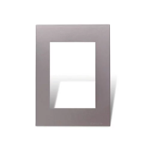 Tapa Bauhaus aluminio – marca CAMBRE