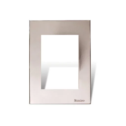 Tapa Bauhaus plata – marca CAMBRE