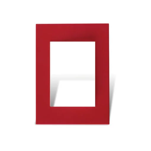 Tapa Bauhaus roja – marca CAMBRE