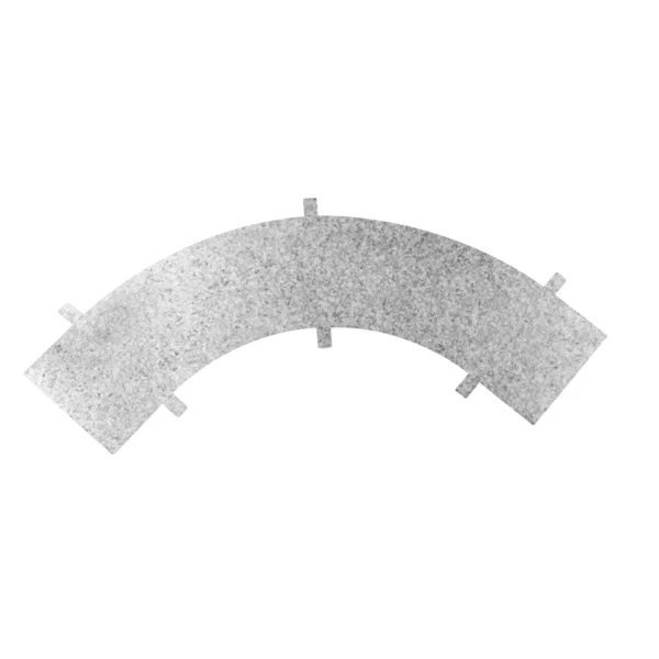 Tapa para curva 90 para bandeja escalera 450 mm - Marca CONFLEX