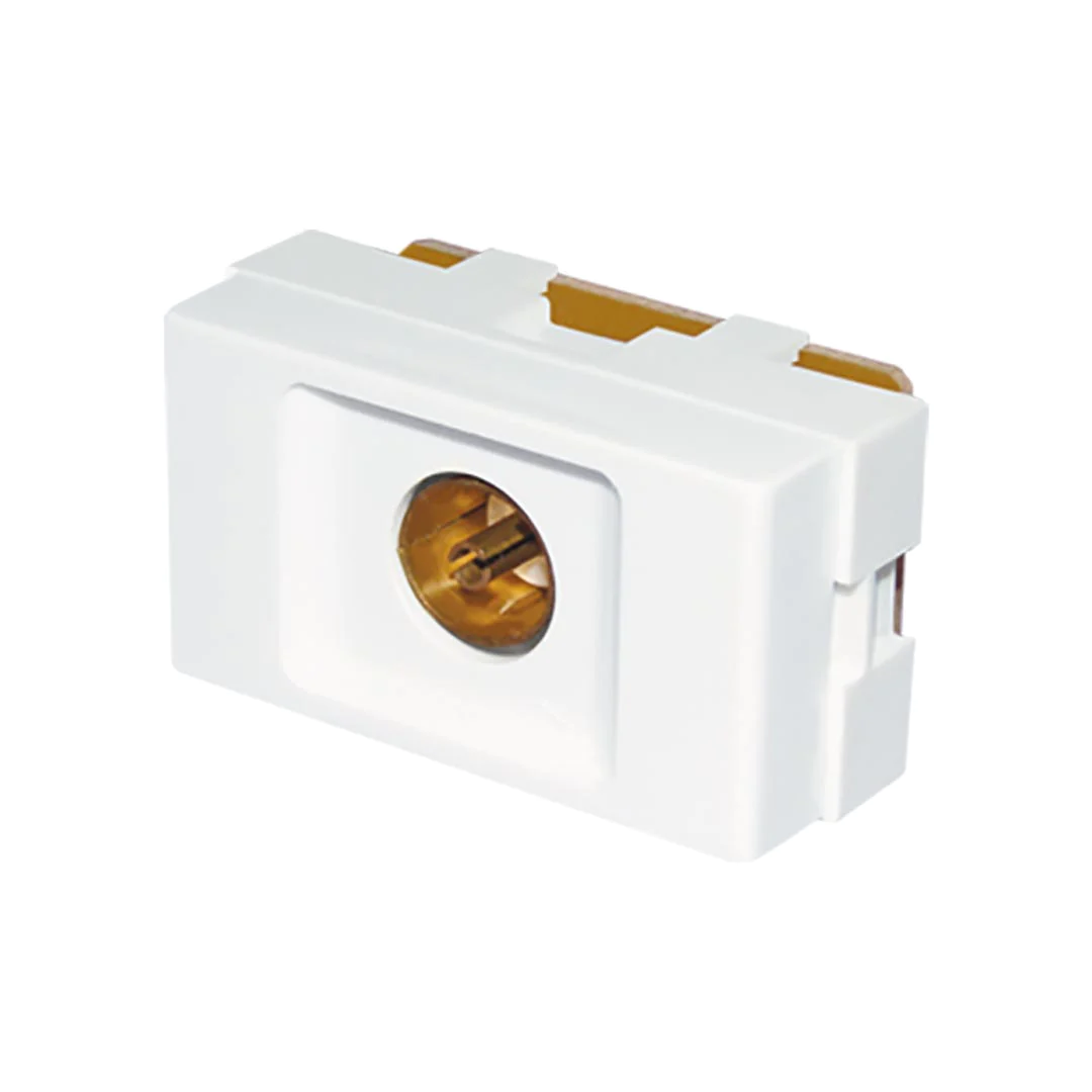 Modulo TV pin grueso – blanco – marca Jeluz