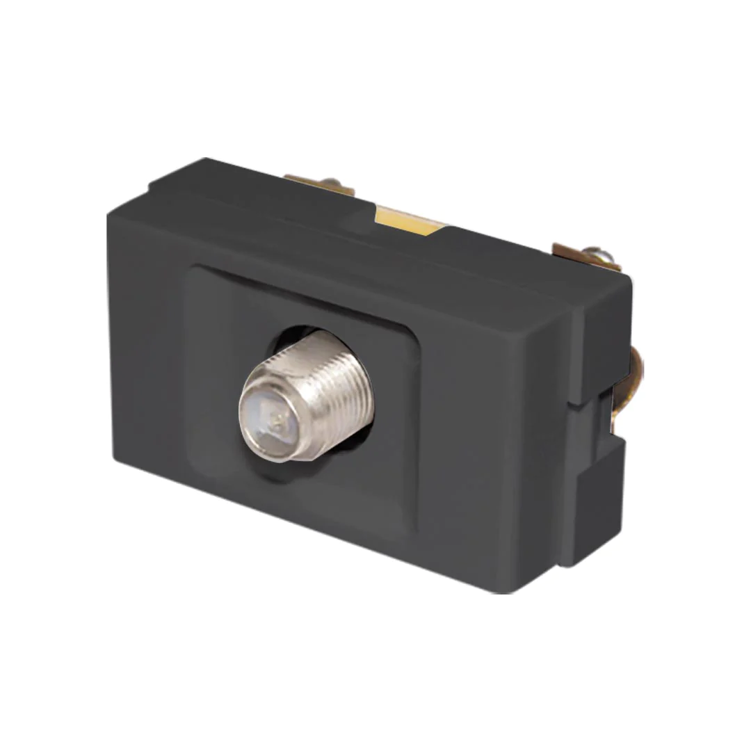 Modulo TV pasante pin fino – negro – marca Jeluz