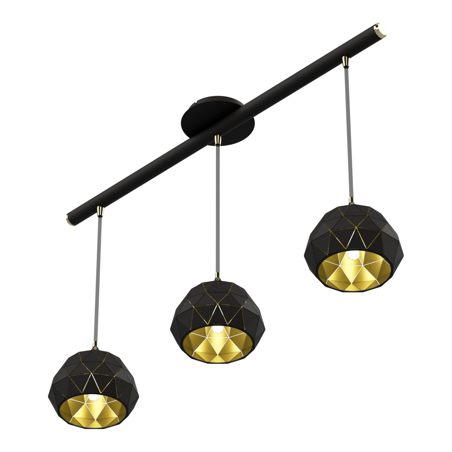 Colgante Decorativo 3 LUCES  Bari Para lampara G9