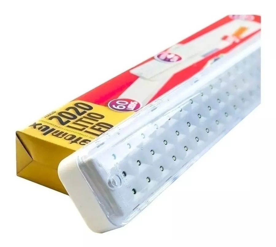 Atomlux luz de emergencia 2020LED con batería recargable 220V blanca