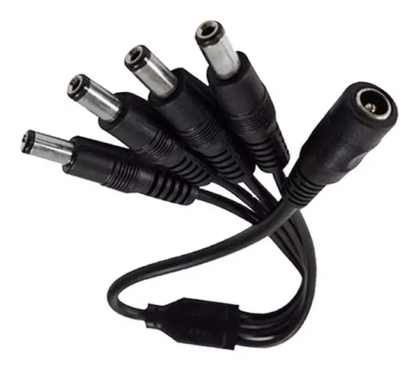 Cable De Fuente Splitter 1x4 Pulpo Cctv Camara Seguridad