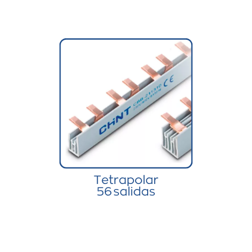 Peine de Conexion Tetrapolar 56 salidas 1 metro