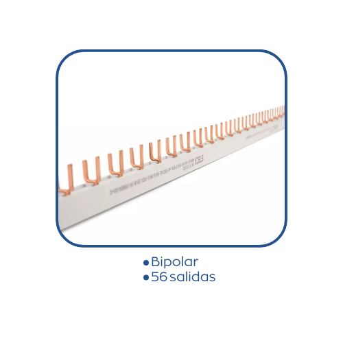 Peine de Conexion Bipolar 56 salidas 1 metro