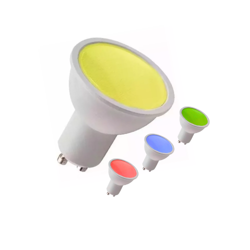 Lampara LED Dicroica Yarlux Colores 7w