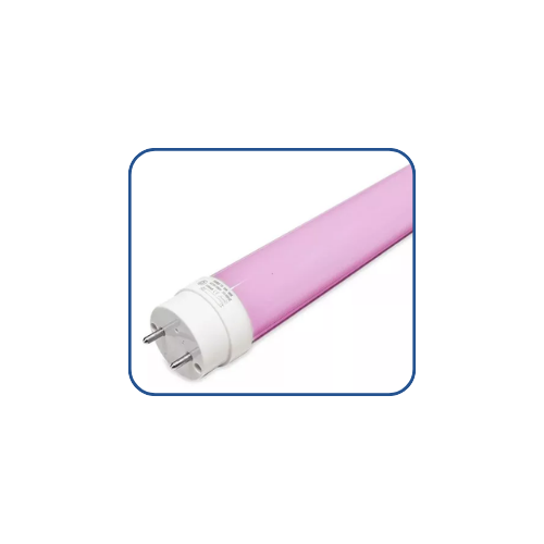 Tubo Led Carniceria Rosado 1.20 18w Grolux Peceras Led