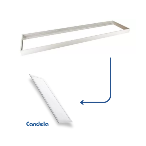 Accesorio Marco Panel Led Candela 120 X 30 48w