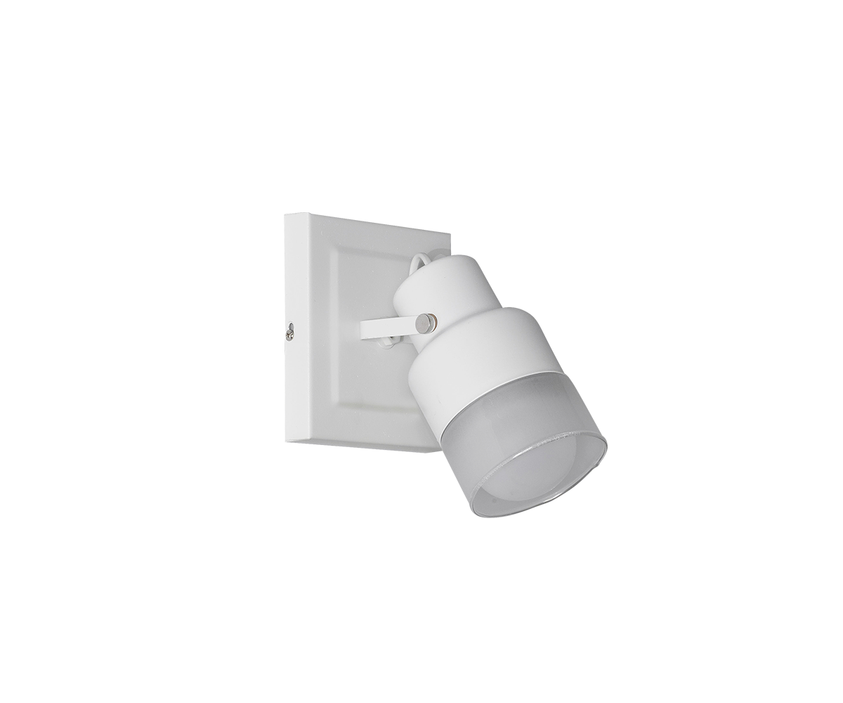 Aplique Spot 1 Luz Cabezal OLIVIA Vidrio E27 LED San Lorenzo