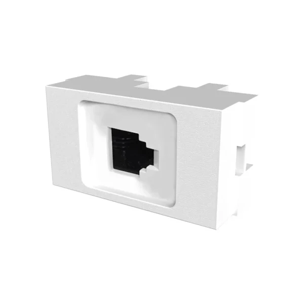 Modulo Toma Telefono Americano 4 Vias - linea PLATINUM - marca JELUZ