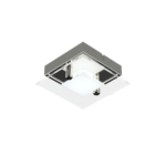 Aplique Plafon Techo Pared 1 Luz Lampara Batti | Acero Blanco Negro Cobre - Imagen 4