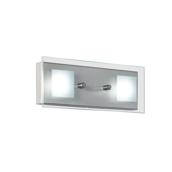Aplique 2 Luces Lampara Batti | Acero Blanco o Cobre - Imagen 4