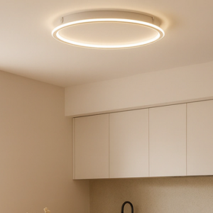 Aplique Plafon Led Redondo 65w Aplique Kathasy 40cm Calido 3000k