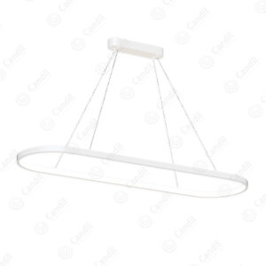 Lámpara Colgante LED Dimerizable Candil Nascar Blanca, para Luz Cálida - CANDIL