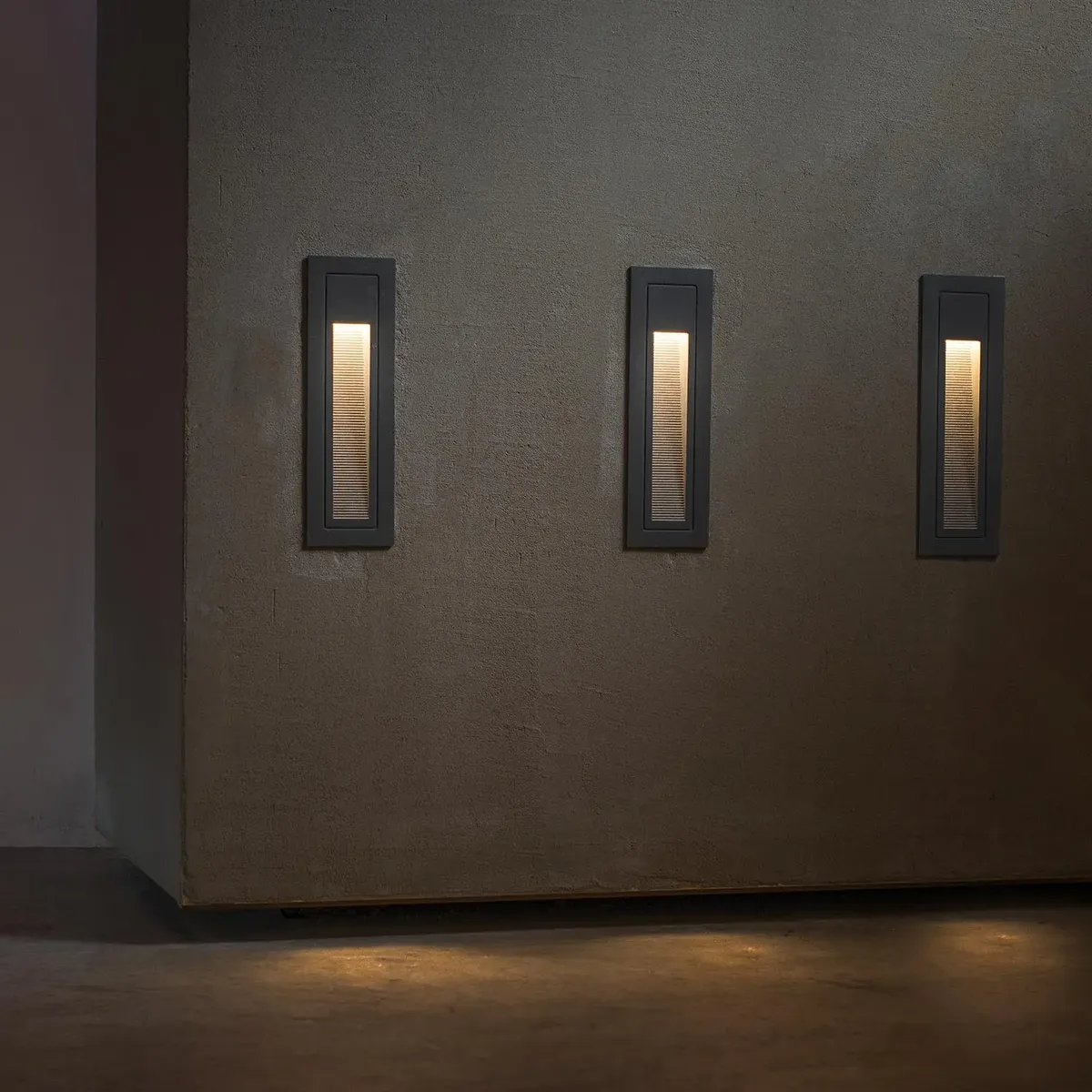Aplique Embutir Pared Led Brisa-v Minimalista Escalera Vk - VONDERK