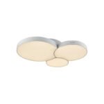 Plafon Led Nube Moderno 37w Dimerible Calidad Premium Blanco – CANDIL