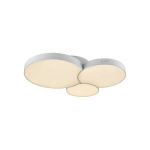 Plafon Led Nube Moderno 37w Dimerible Calidad Premium Blanco - CANDIL