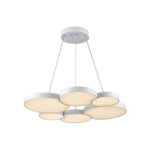 Colgante Led Nube Moderno 54w Dimerible Calidad Premium Blanco - CANDIL