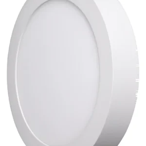 Panel Plafon Exterior Led Redondo 18w Luz Cálida