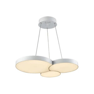 Colgante Led Nube Moderno 37w Dimerible Calidad Premium Blanco - CANDIL
