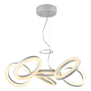 Colgante Led Sarasota 60w Alta Potencia Dimerizable Blanco - CANDIL