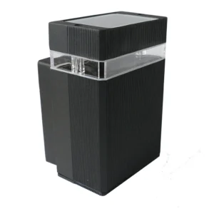 Aplique Difusor Unidireccional Exterior Exo 1L Negro