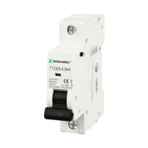 Interruptor Termomagnético Un Polo 1x6A (T1C6-4,5kA)