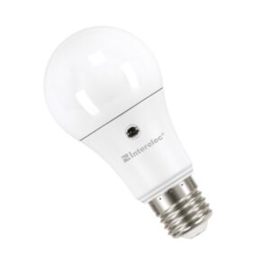 Lámpara Led A60 Con Fotocélula Integrada 10W Luz Dia E27