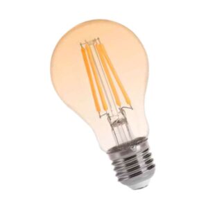 Lámpara Led Filamento A60 7W E27 Golden Vintage Decorativa