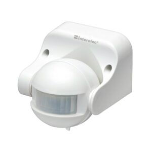 Sensor de Movimiento 180º para Pared (Automático/Manual) Interelec Blanco