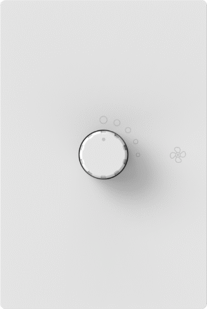Dimmer Para Ventilador Monaco Blanco Macroled