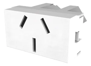 Módulo Tomacorriente 10 Amp Jeluz Platinum