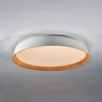 Aplique LED Moderno FANY MADERA Minimalista de Techo DIM 32W
