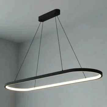Lámpara Colgante LED Dimerizable Candil Nascar Negra, para Luz Cálida – CANDIL
