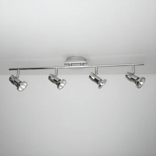 Aplique Techo Tipo Barral Gu10 Party 4 Luces Apto Led