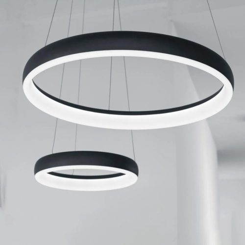 Luminaria Colgante Led Vonderk 60W Gris Grafito – VONDERK