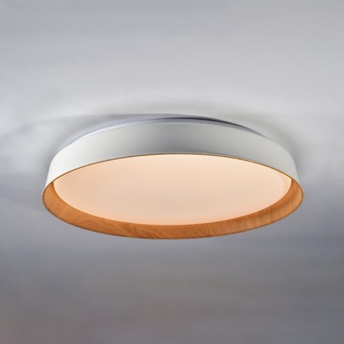 Plafon Fany Blanco Madera Led Control Remoto Dimerizable Vk – VONDERK