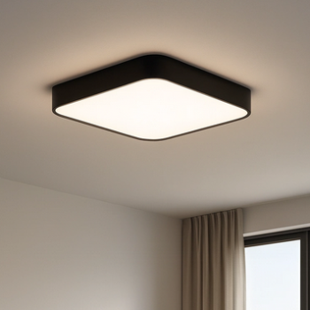 Aplique Plafon LED Galactic Cuadrado Luz Dinamica 45w CALIDO/NEUTRO/FRIO 50cm x 50cm